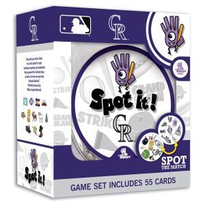 Colorado Rockies MLB Spot It! Game