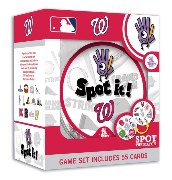 Washington Nationals MLB Spot It! Game