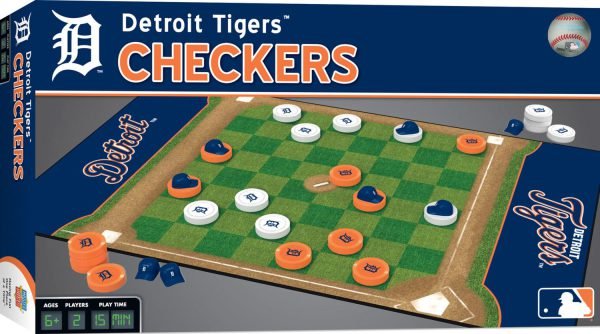Detroit Tigers Checkers
