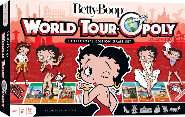 Betty Boop World Tour Opoly