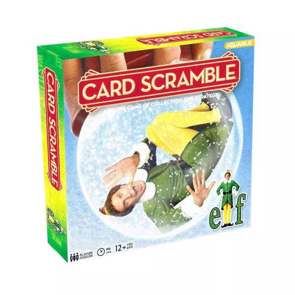 ELF Card Scramble Board Game